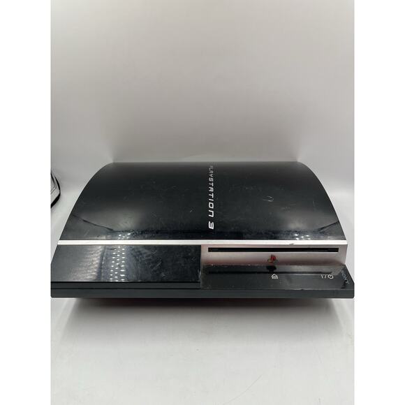 Sony PlayStation 3 PS3 FAT CECHH01 Console For Parts Repair As Is - YLOD - 40 GB - Picture 2 of 7